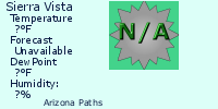 Arizona Paths Weather Button